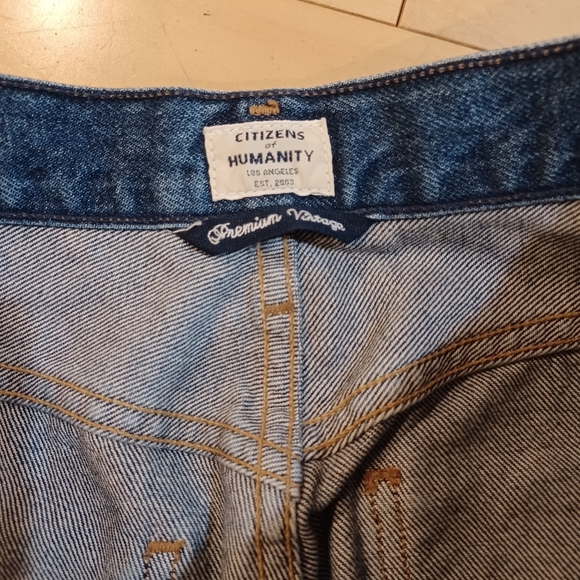 CITIZENS OF HUMANITY Premium Vintage Charlotte High Rise Straight /Undertone - Picture 10 of 16